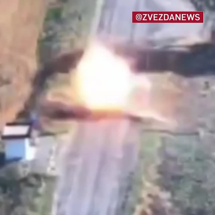 Украинские машины горят в Днепропетровской области