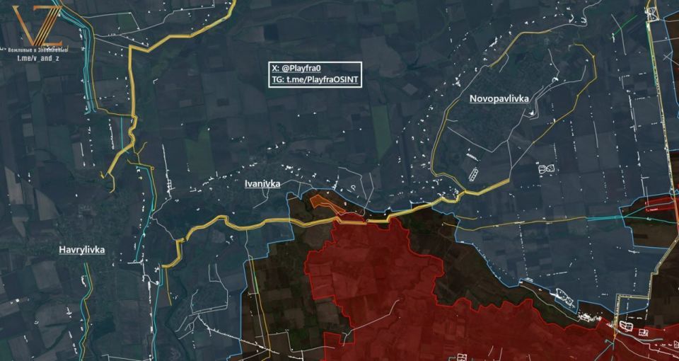 ВС РФ прорвали линию обороны ВСУ "Новый Донбасс" и форсировали реку Волчья в районе села Ивановка в Днепропетровской области