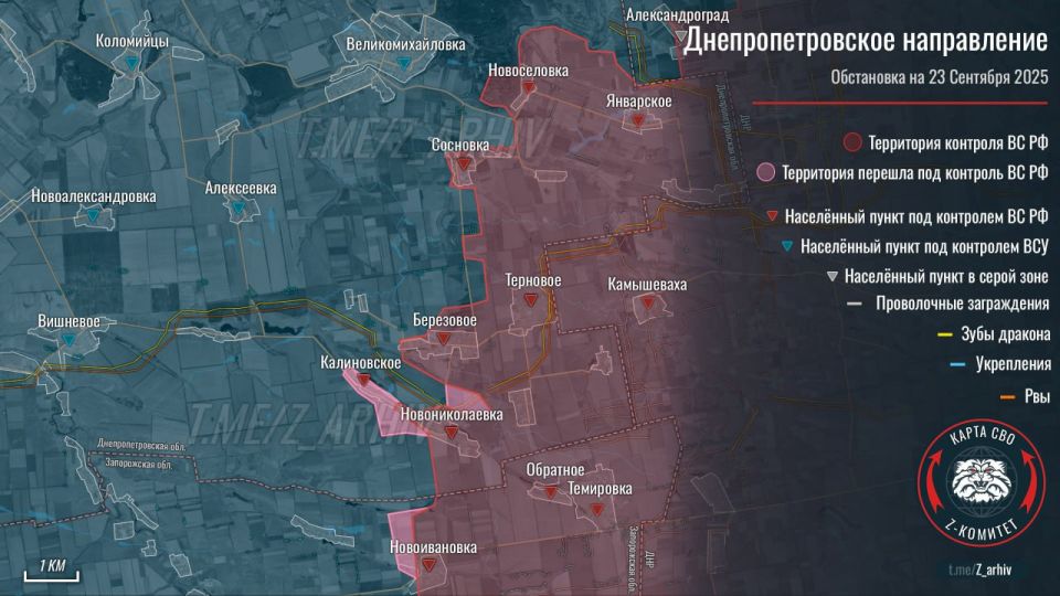 Изменения линии фронта нанёс на карту канал "Z комитет": Изменения линии фронта нанёс на карту канал "Z комитет":