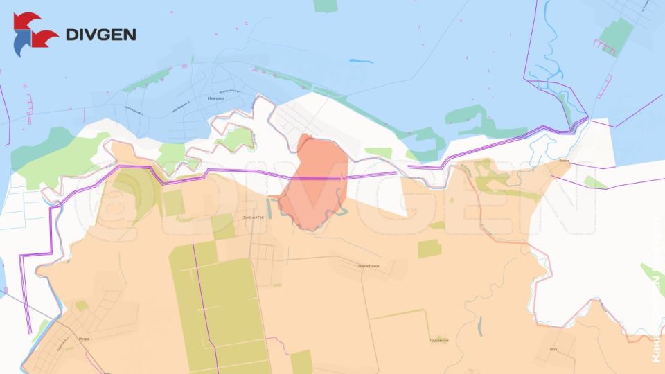 В Днепропетровской области подразделения ГВ "Восток" форсировали реку Волчья и заняли позиции в восточной части населённого пункта Ивановка, сообщает "DivGen"