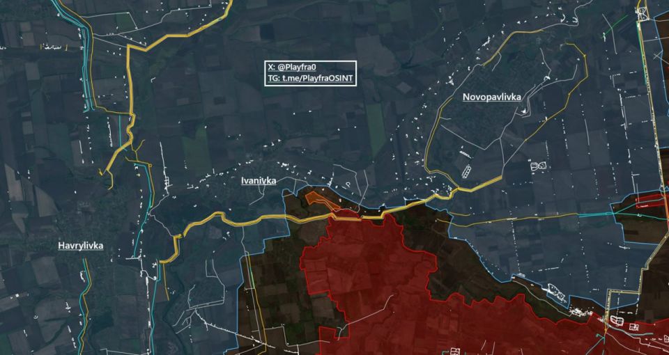 ВС РФ прорвали линию обороны ВСУ "Новый Донбасс" и форсировали реку Волчья в районе села Ивановка в Днепропетровской области