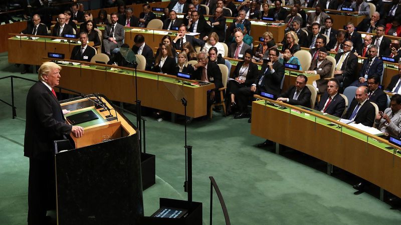 Льстивый опус от CNN: Когда-то над Трампом смеялись на сцене ООН, теперь его обхаживают