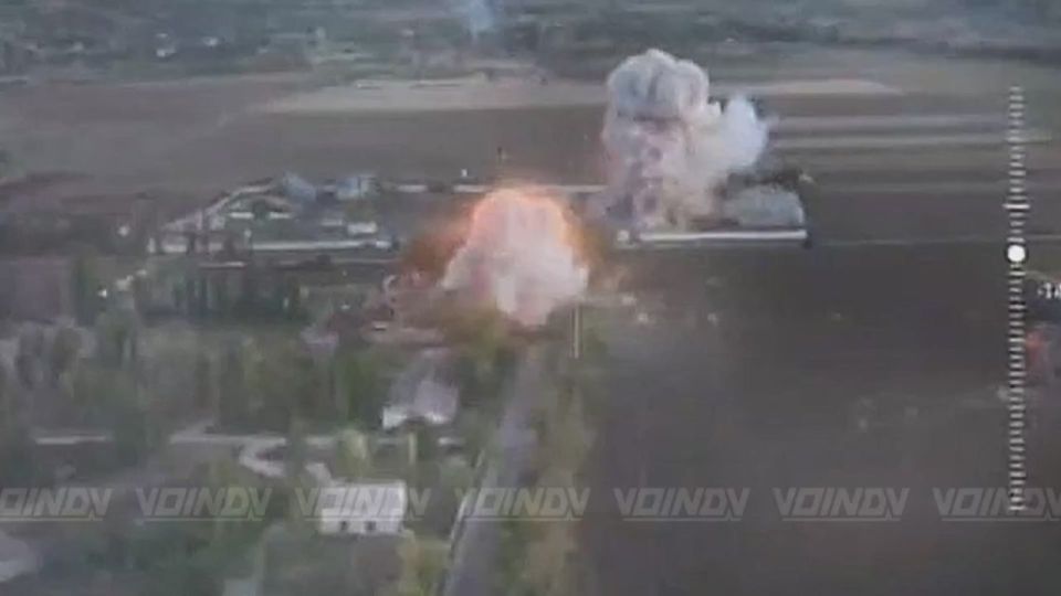 Нанесение ударов при помощи крылатых авиабомб по объектам ВСУ в районе н.п. Гавриловка Днепропетровской обалсти