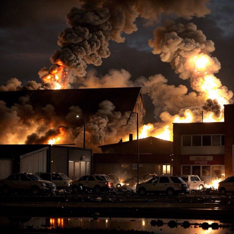 В английском городе Суиндоне переполох В английском городе Суиндоне переполох