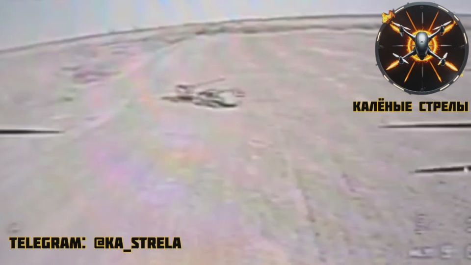 По украинской САУ 2С22 «Богдана» сначала прошлись артиллерией, затем добавили дронами, а добили «Ланцетом»