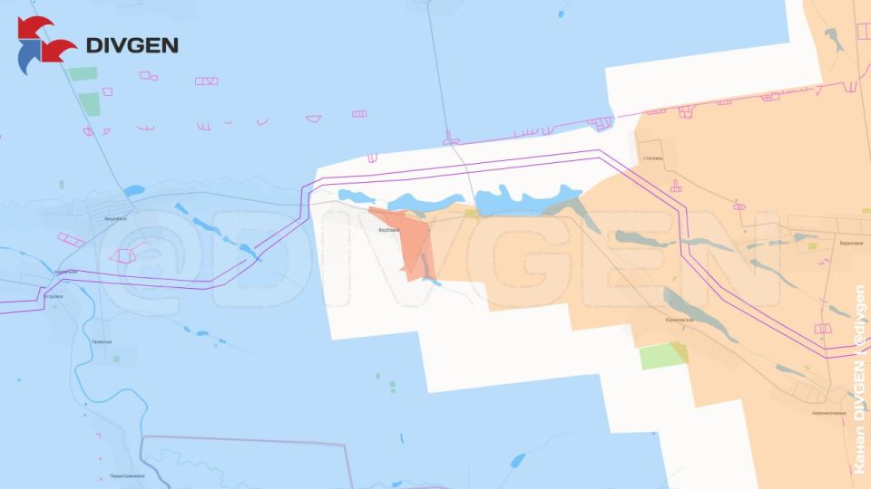Днепропетровская область. Подразделения из Бурятии продвигаются в западной части Вербового
