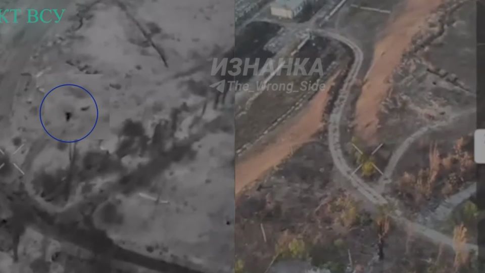 Уничтожение опорного пункта 40-ой бригады береговой обороны ВСУ в районе н.п. Днепровское