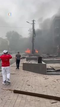 Первые минуты после прилетов по колл-центру в Днепропетровске