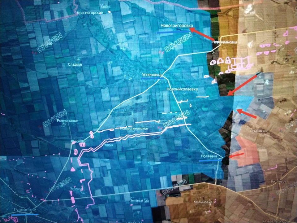 Юрий Котенок: Гуляйпольское направление (восточный фланг)