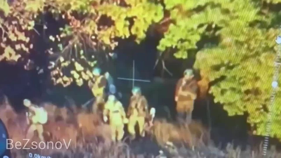 Кадры уничтожения нашими артиллеристами группы ВСУ в Днепропетровской области