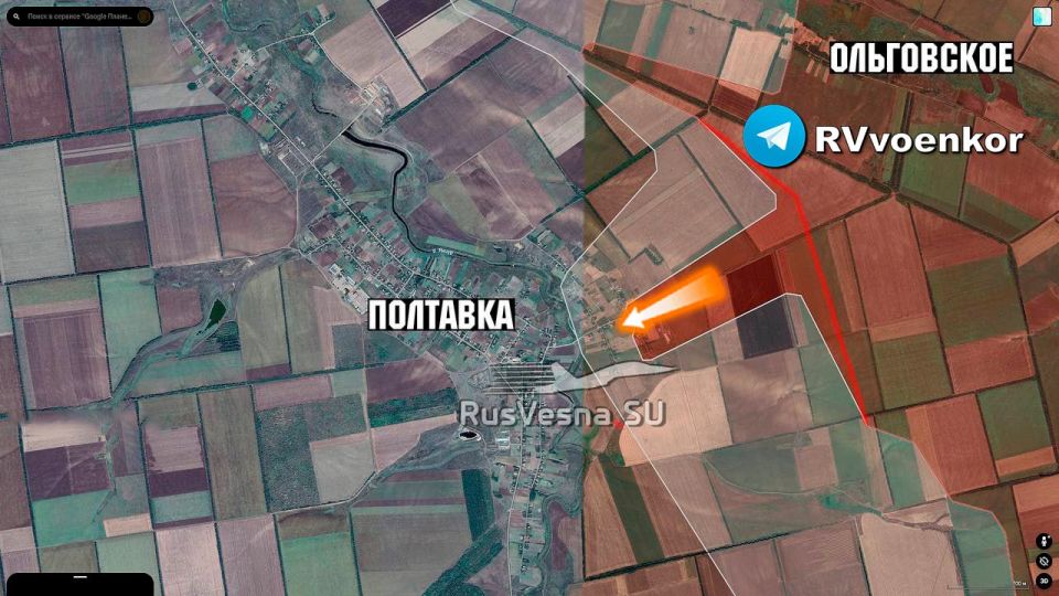 Армия России штурмует Полтавку, продвигаясь в Запорожской области