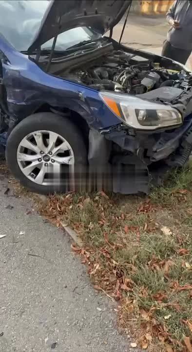 Сегодня с утра в Днепропетровске произошла страшная авария на перекрёстке Богдана Хмельницкого и Вакаленчука