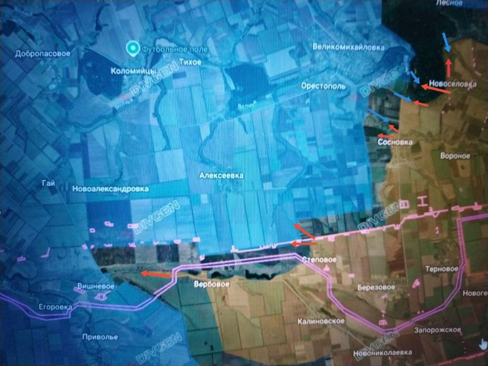 Юрий Котенок: Гуляйпольское (восточный фланг) направление