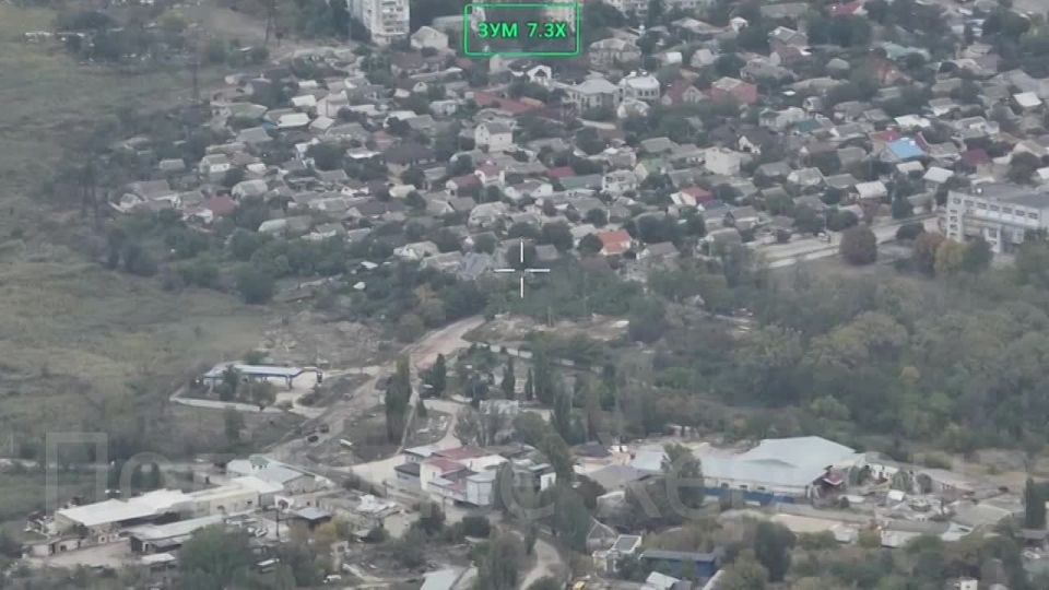 Херсон. В ходе воздушного наблюдения операторами БЛА обнаружена активность пехоты противника