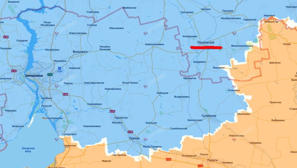 Новости с Запорожского и Добропольского направлений Новости с Запорожского и Добропольского направлений