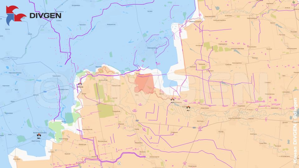 Российские подразделения продвигаются восточнее населённого пункта Филия Днепропетровской области