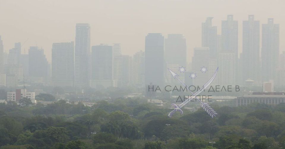 В Днепре зафиксирован высокий уровень загрязнения воздуха