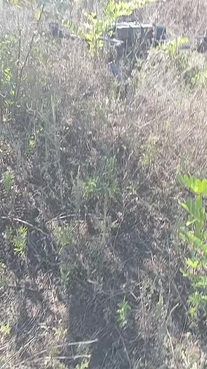 Чингис Дамбиев: Очередной сбитый штурмовиками из Бурятии на Южно-Днепропетровском направлении украинский тяжелый дрон-бомбардировщик типа "Баба Яга"