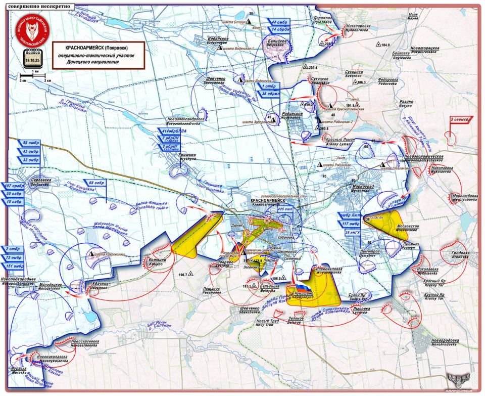 Марат Хайруллин: ВСУ потеряли очередной подготовленный район обороны Короткая сводка с фронта 19 октября 2025 года
