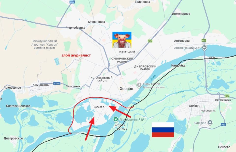 На днях губернатор Херсонской области РФ Сальдо заявил о начале операции по освобождению Херсона.Рассмотрим ситуацию на данном направлении: