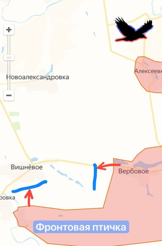 Днепропетровская область. Район н.п. Вишневое и Ивановка