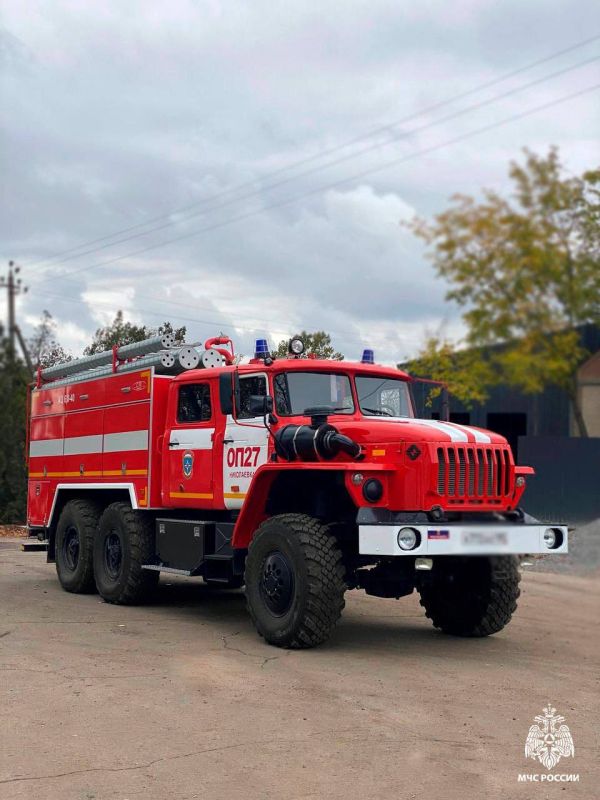 В МЧС России по Запорожской области поступило более 20 единиц спецтехники В МЧС России по Запорожской области поступило более 20 единиц спецтехники