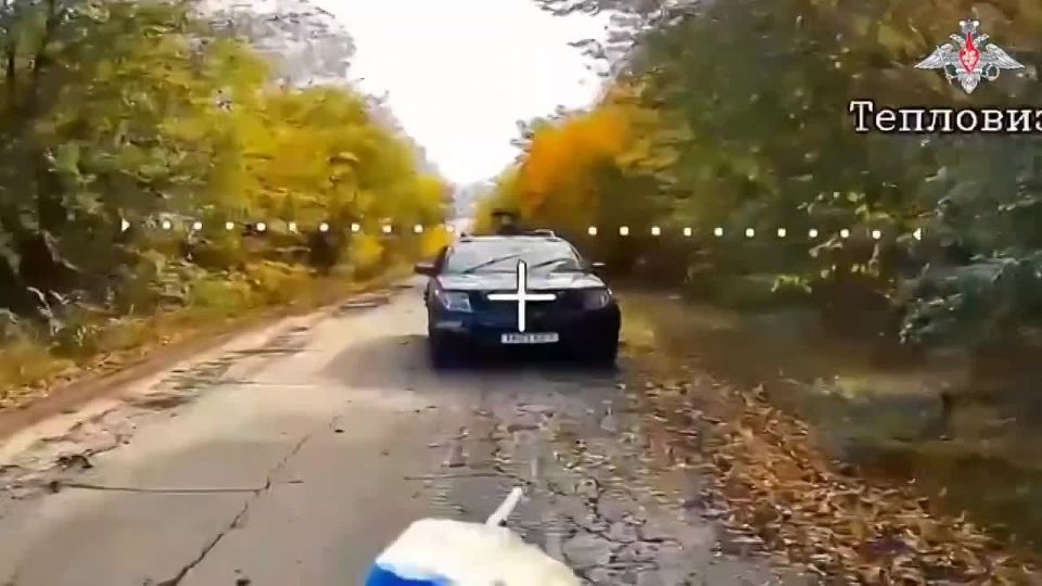 Кадры освобождения от украинских формирований села Першотравневое в Днепропетровской области