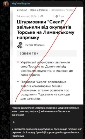 "У Сырского скатились к регулярной лжи" — Безуглая