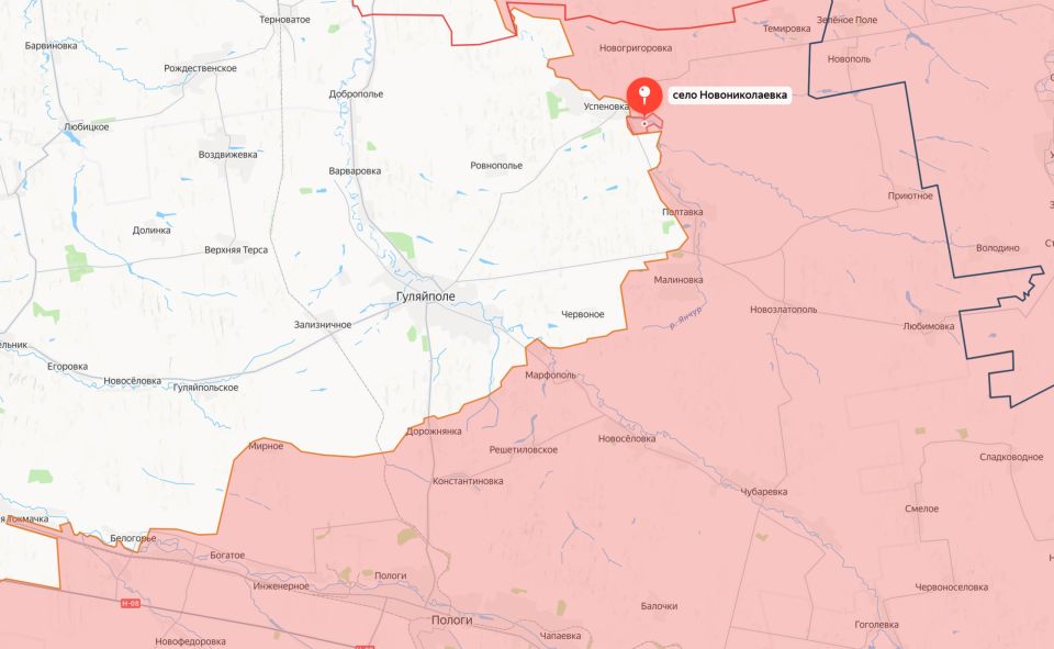 Министерство обороны России сообщает об освобождении населенных пунктов Новониколаевка и Привольное Запорожской области, а также Егоровка Днепропетровской области Министерство обороны России сообщает об освобождении населенных пунктов Новониколаевка и Привольное Запорожской области, а также Егоровка Днепропетровской области