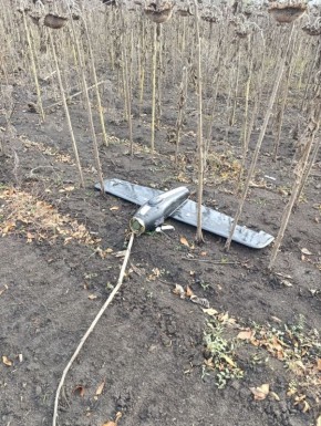 Чингис Дамбиев: Сбитый на Южно-Днепропетровском направлении дрон украинских боевиков