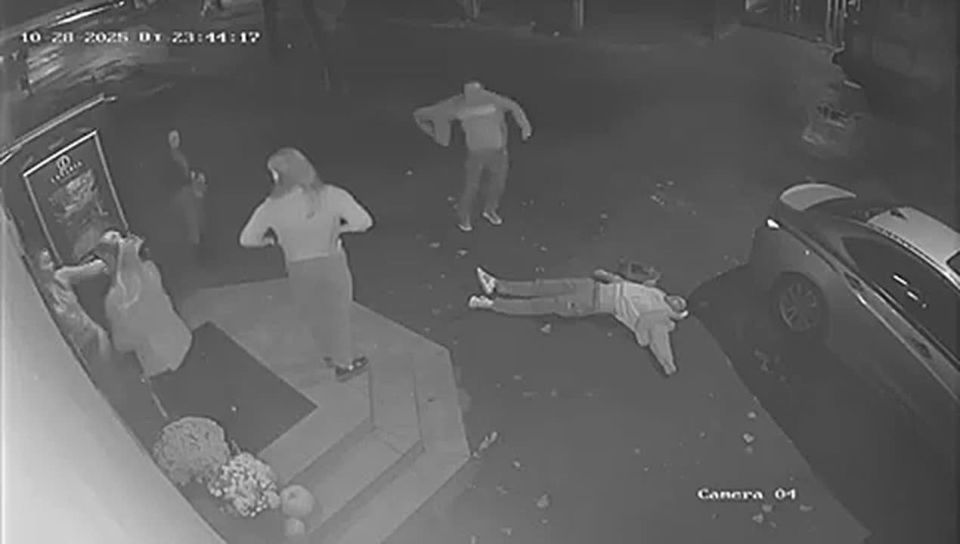 В Днепре у ресторана «Латария» произошла перестрелка между сотрудниками СБУ и местным жителем