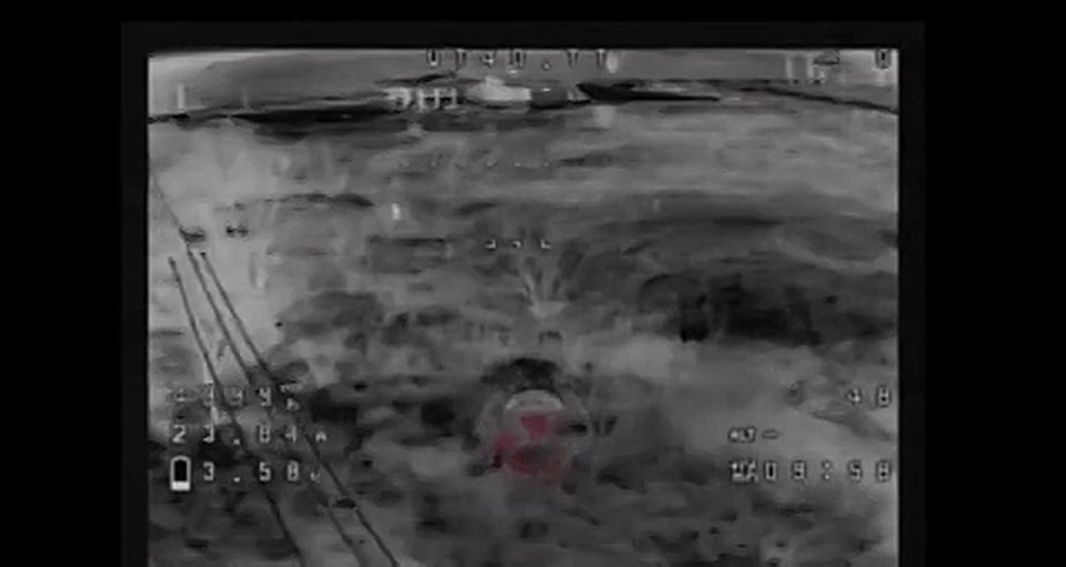 Появились материалы, которые, как утверждают, запечатлели неудачную попытку высадки украинского десанта из ГУР