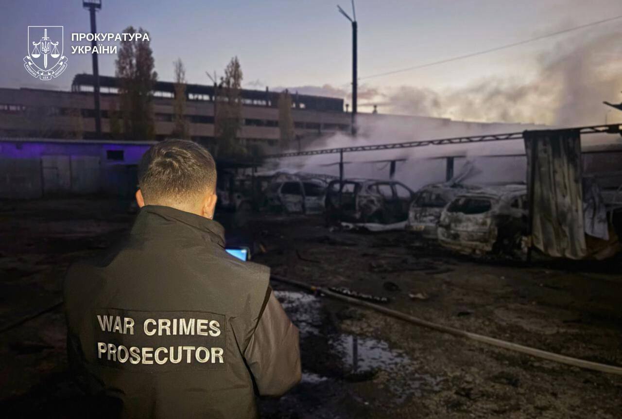 Нанесен массированный удар по Павлограду с поражением промышленного предприятия и автопарка Нанесен массированный удар по Павлограду с поражением промышленного предприятия и автопарка