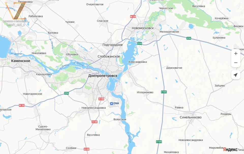 Яндекс-карты изменили названия областного центра