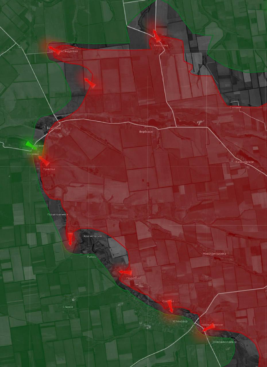 «На Днепропетровском направлении фиксируются новые изменения линии фронта
