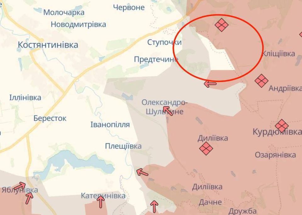 «Согласно данным Deep State, российская армия нарастила темпы наступления сразу на нескольких участках фронта