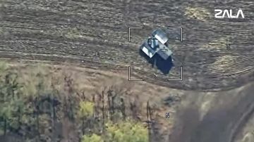 Установка для запуска украинских БПЛА уничтожена ударом расчета ZALA «Ланцет»