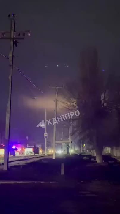 В Павлограде какую-то фантастику снимают