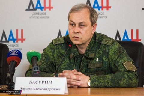 Эдуард Басурин: Боевые действия в Донбассе продолжаются с нарастающей интенсивностью