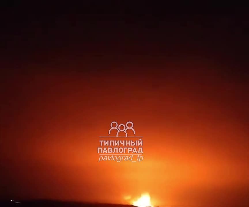 Павлоград - как прилетело прошлой ночью