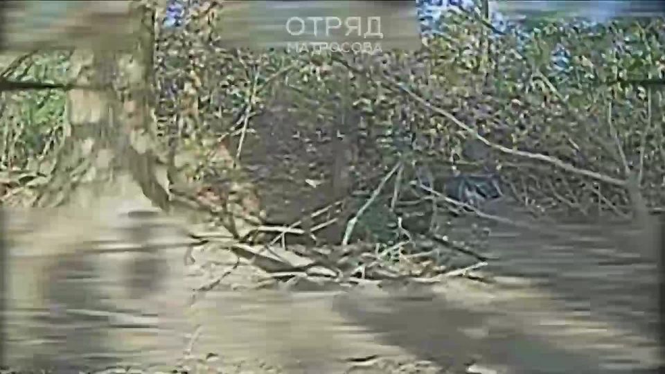 Эпизод боевой работы отряда им. Героя Советского Союза Александра Матросова