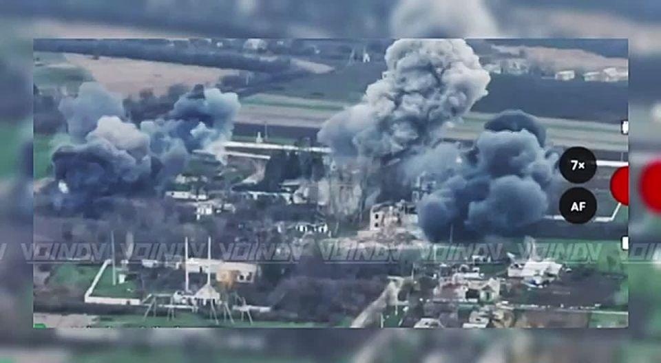 Владимир Разин: Прилеты чугуния от ВКС по позициям ВСУ в Великомихайловке Днепропетровской области