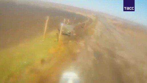 ТАСС публикует кадры из освобожденной Даниловки в Днепропетровской области