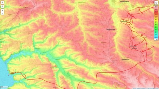 Юрий Подоляка: Покровско-Гуляйпольское направление на 11.00 13.11.25: Даниловка — трасса Покровское - Гуляйполе физически перерезана