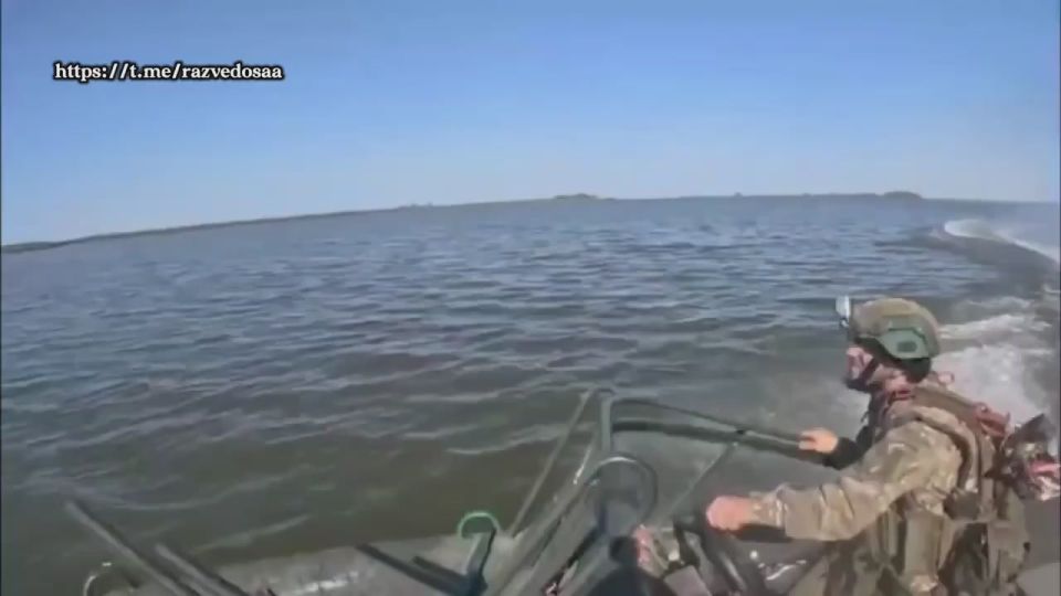 Боевые будни подразделений, выполняющих задачи на реке Днепр