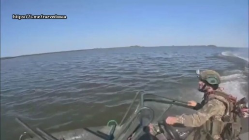 Боевые будни подразделений, выполняющих задачи на реке Днепр