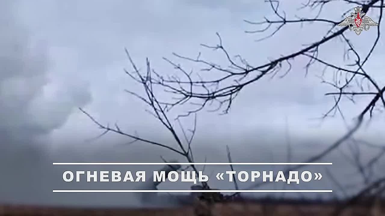 Расчёт РСЗО «Торнадо-С» группировки войск «Восток» уничтожил опорный пункт ВСУ в Днепропетровской области