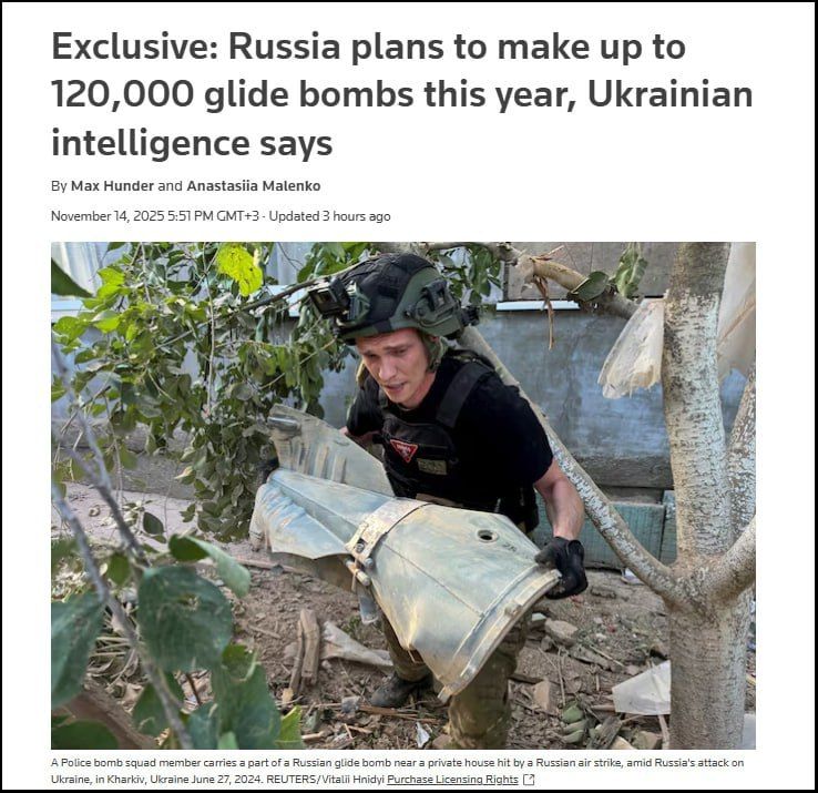 Юрий Котенок: Reuters утверждает, что по итогам 2025 г. Россия планирует произвести до 120 тыс