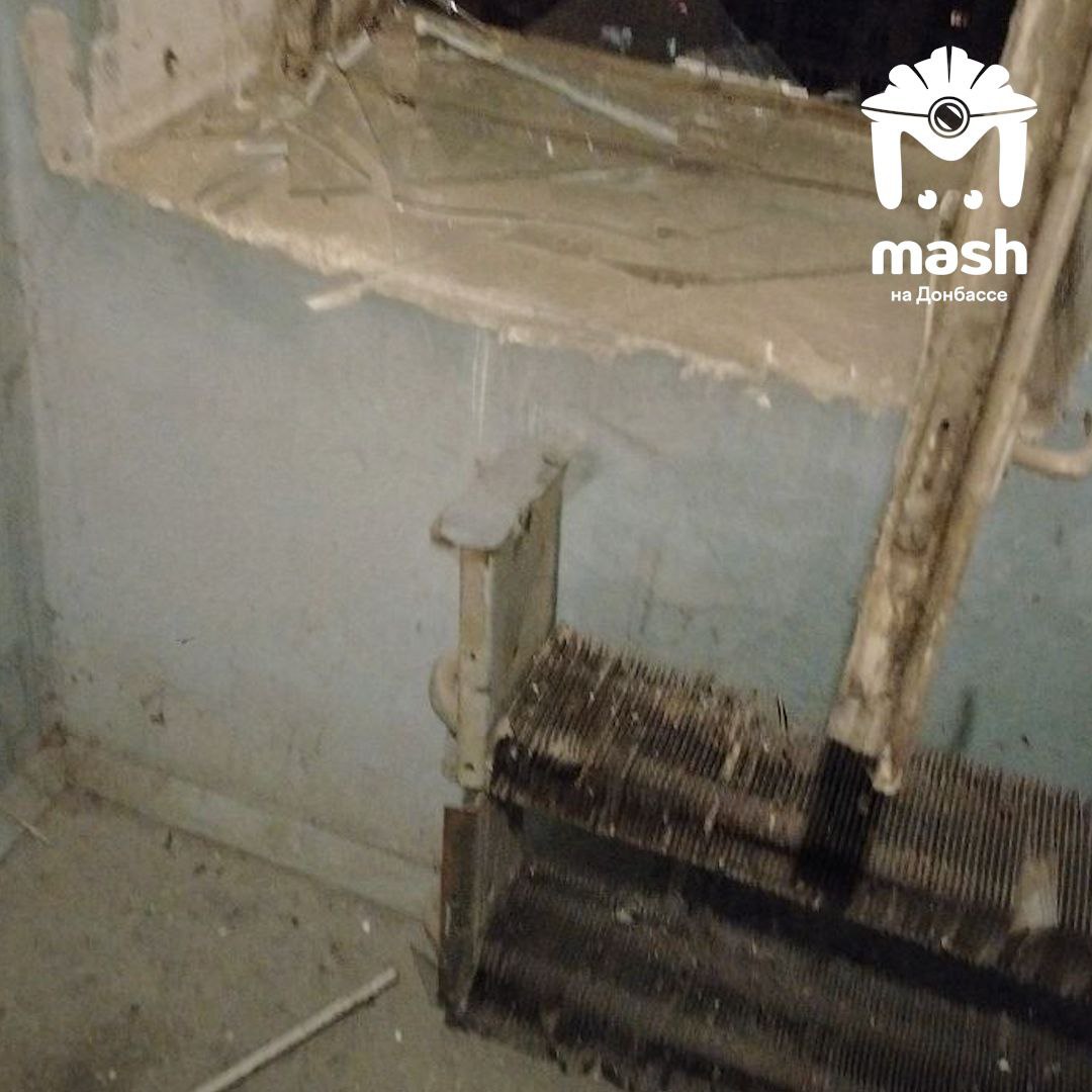 Беспилотник ударил по жилому дому на Днепродзержинской улице в Донецке Беспилотник ударил по жилому дому на Днепродзержинской улице в Донецке