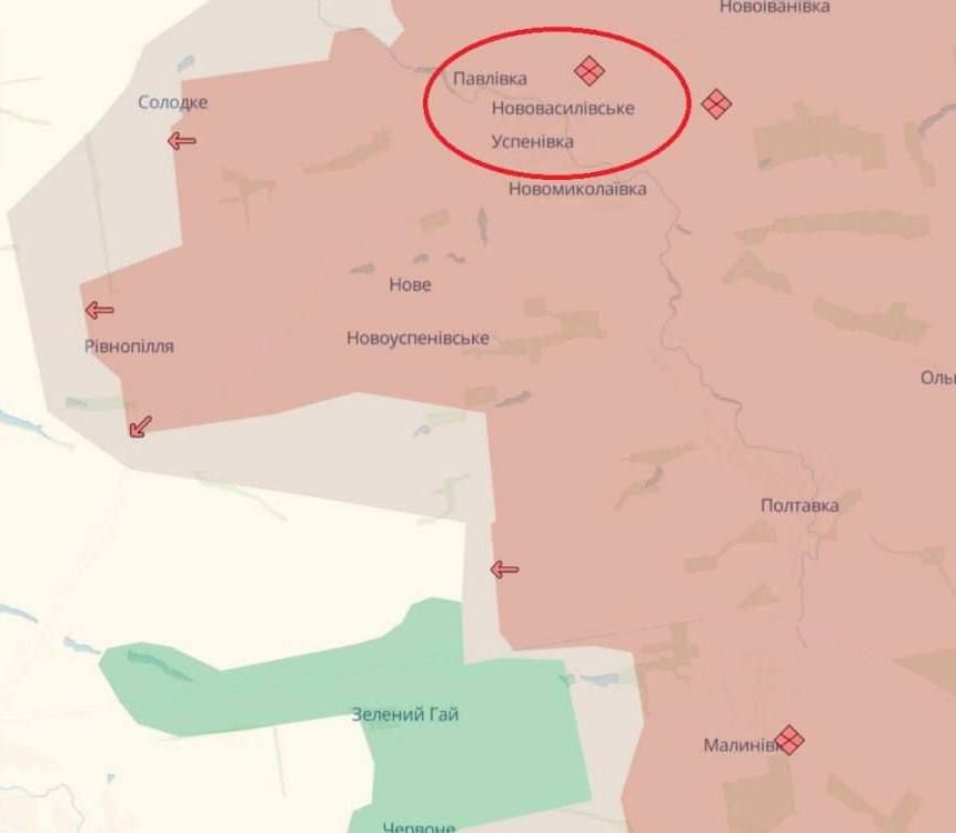 ВСУ отошли из населенного пункта Нововасильевское на более выгодные для обороны позиции, — Силы обороны Юга